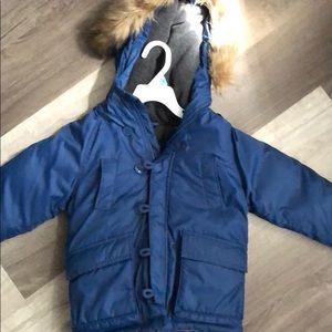 Boys Gap reversible puffer